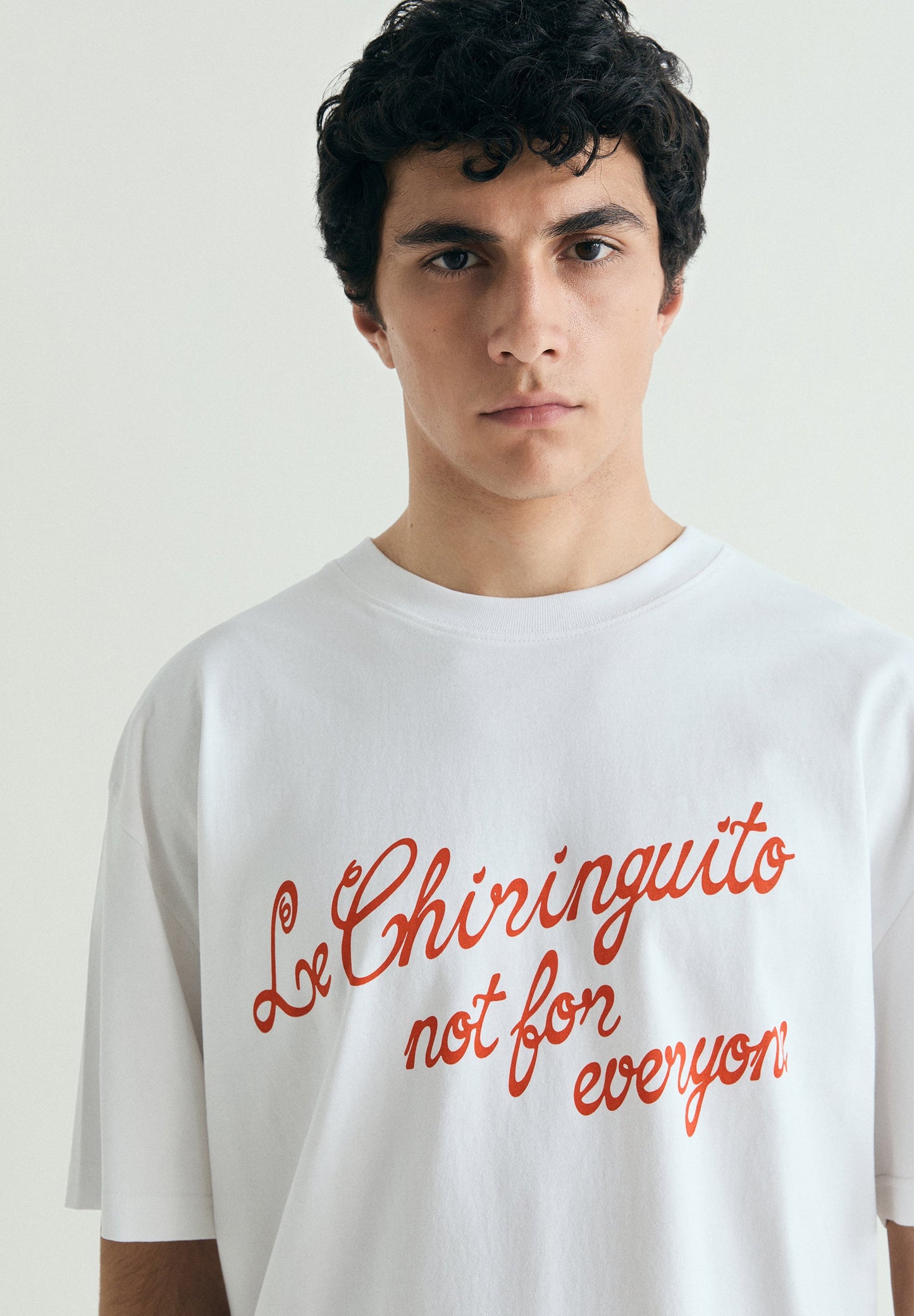 T-SHIRT COM PADRÃO EM CONTRASTE | LE CHIRINGUITO