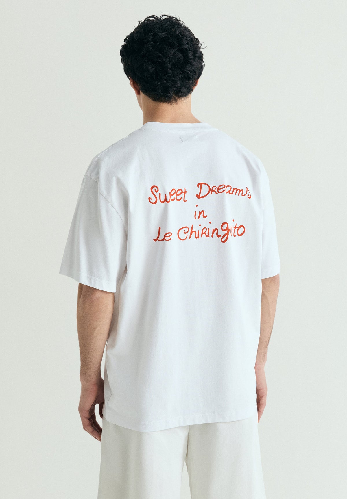 T-SHIRT COM PADRÃO EM CONTRASTE | LE CHIRINGUITO