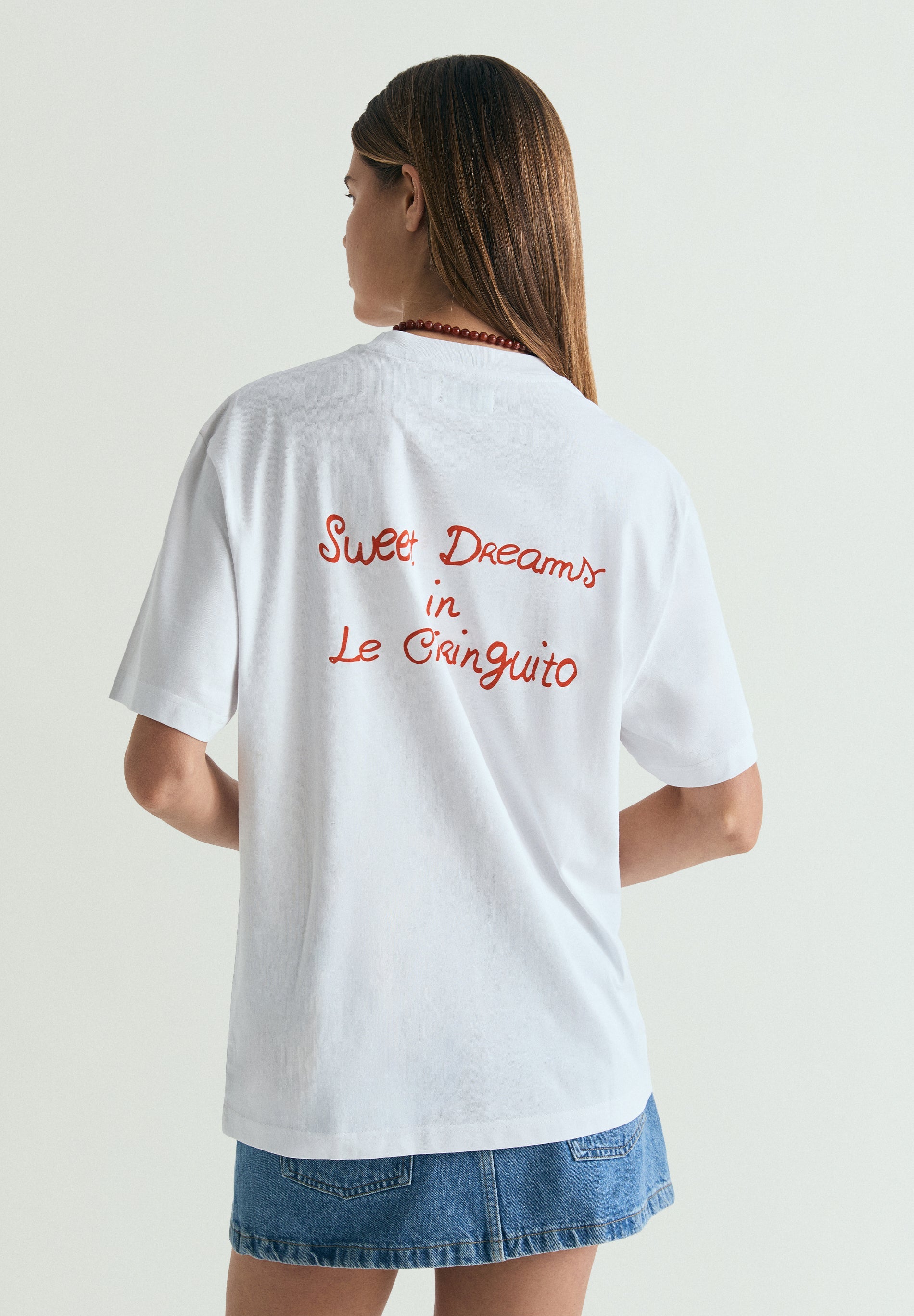 T-SHIRT COM PADRÃO EM CONTRASTE | LE CHIRINGUITO