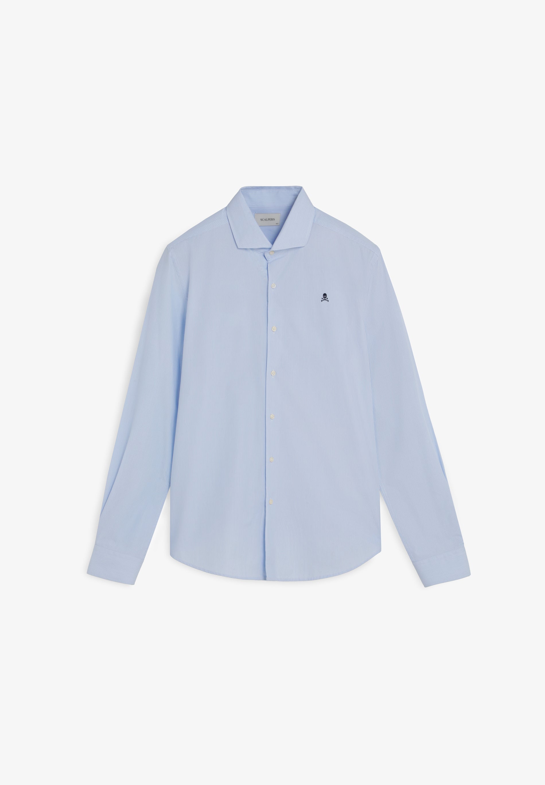 CAMISA MICRORRISCA DE ALGODÃO