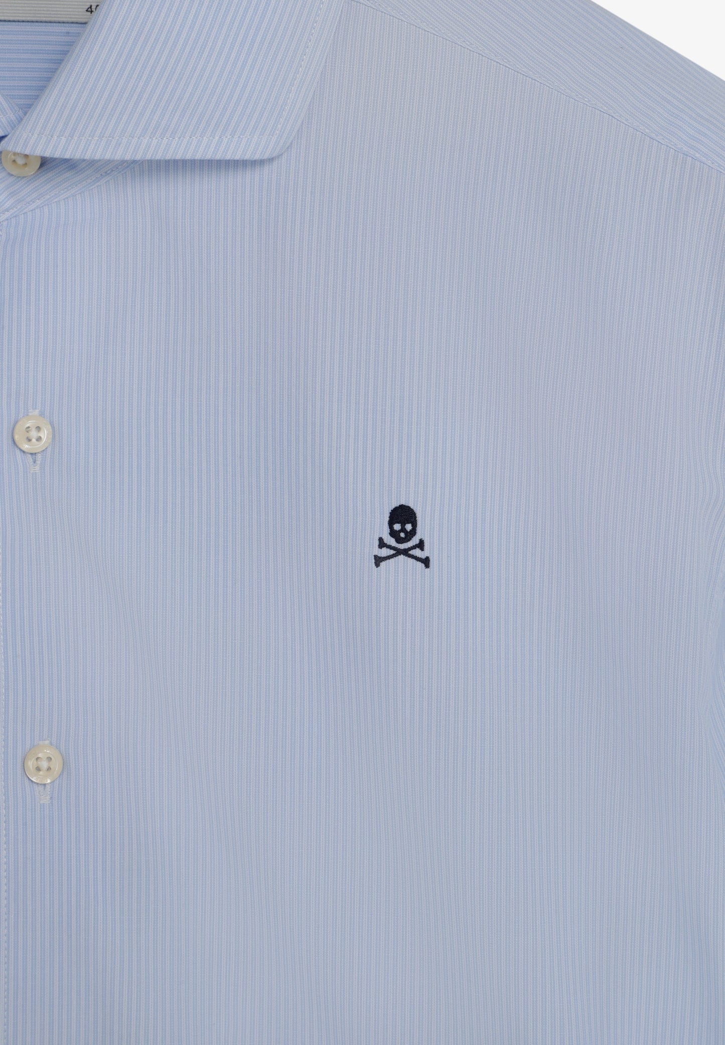 CAMISA MICRORRISCA DE ALGODÃO