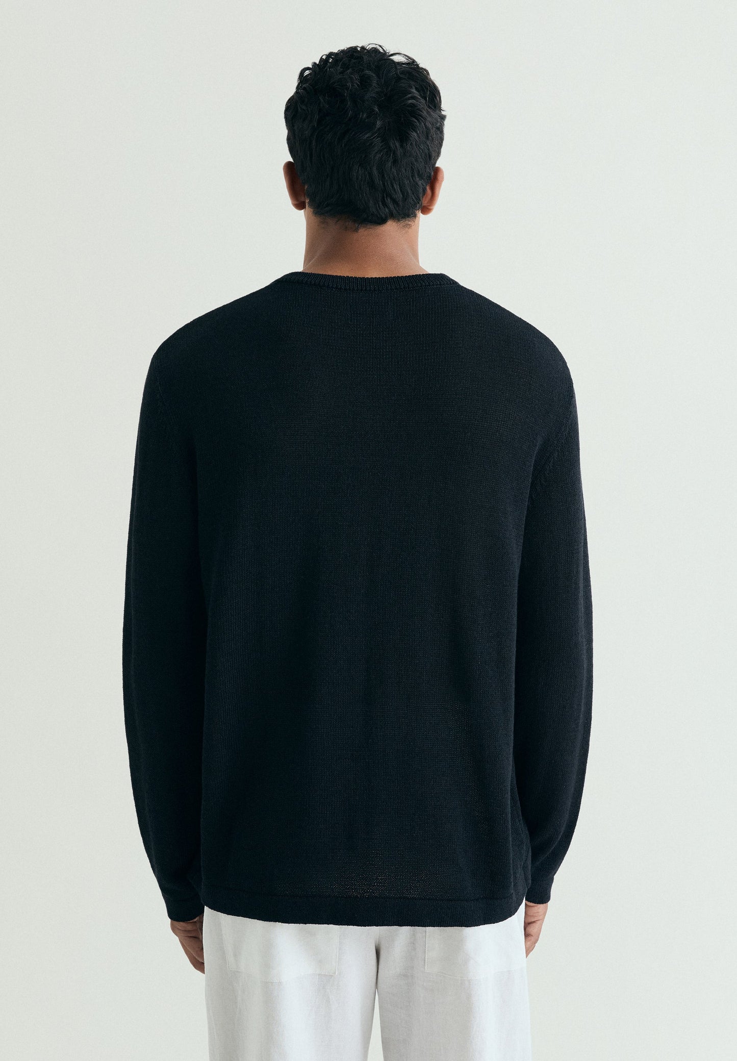 CARDIGAN DE LINHO RELAXED FIT
