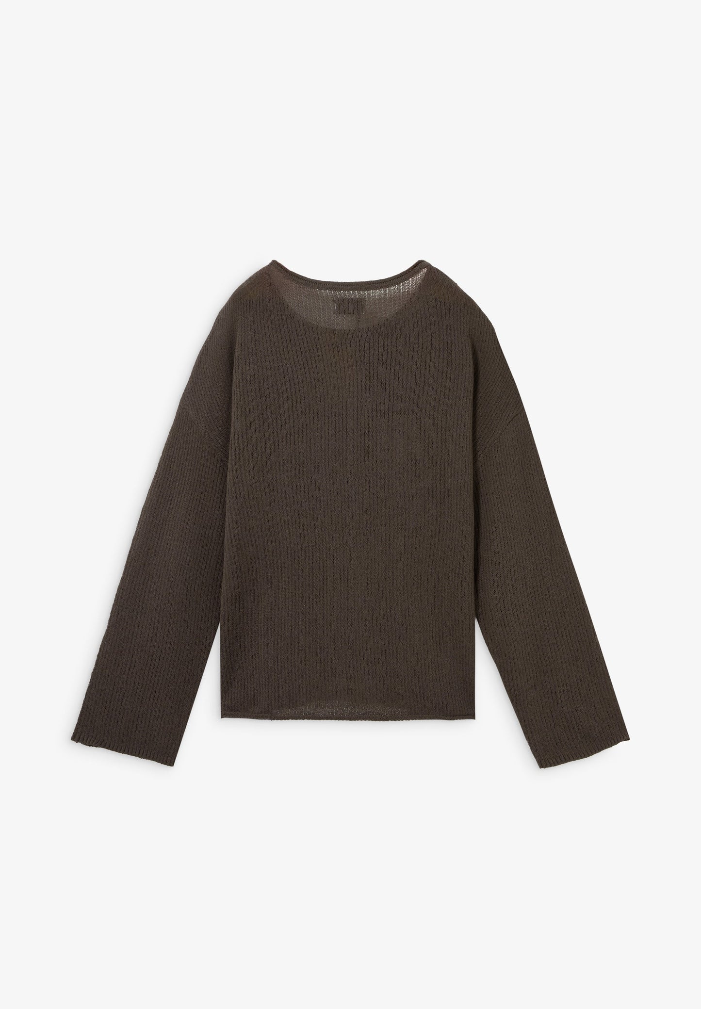 SWEATER EM MALHA LEVE DE ALGODÃO