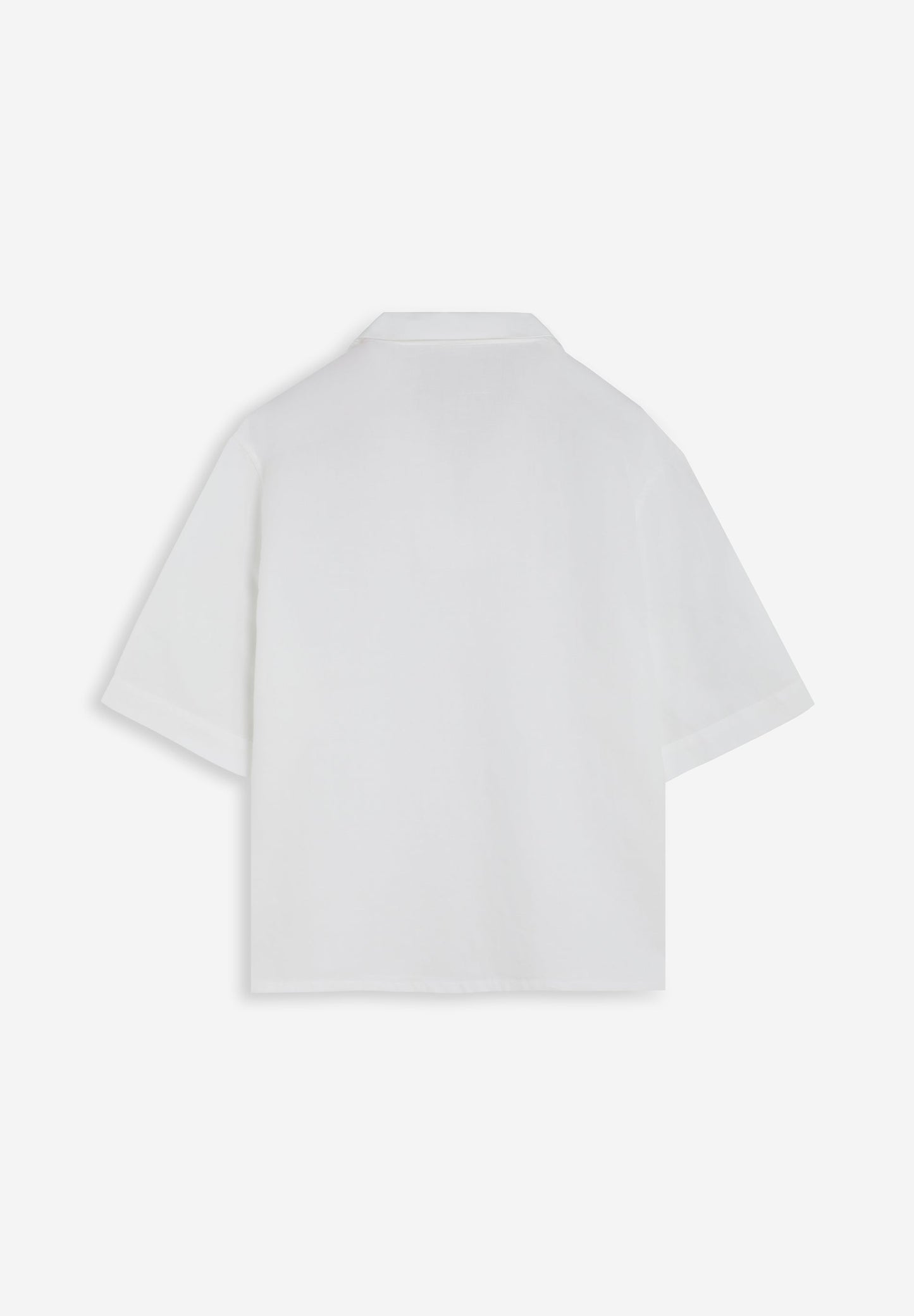CAMISA POLO EM ALGODÃO E LINHO