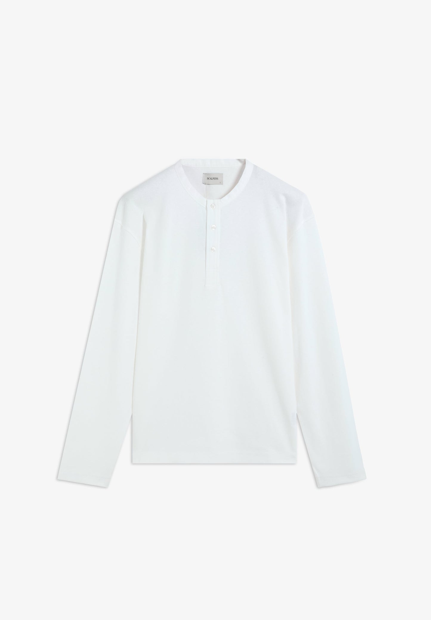 T-SHIRT COM DECOTE DE BOTÕES