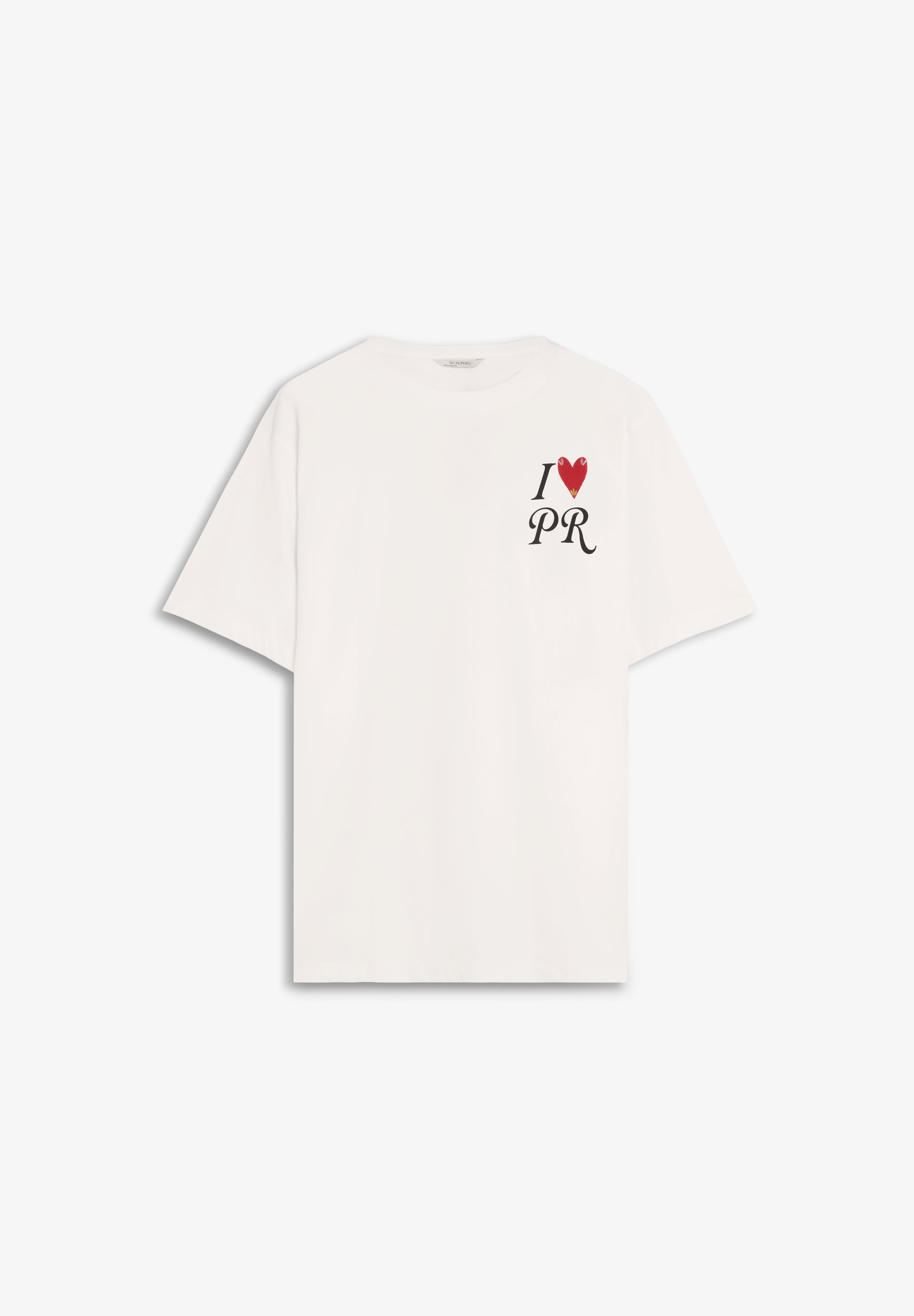 T-SHIRT COM ESTAMPADO DE PORTO RICO