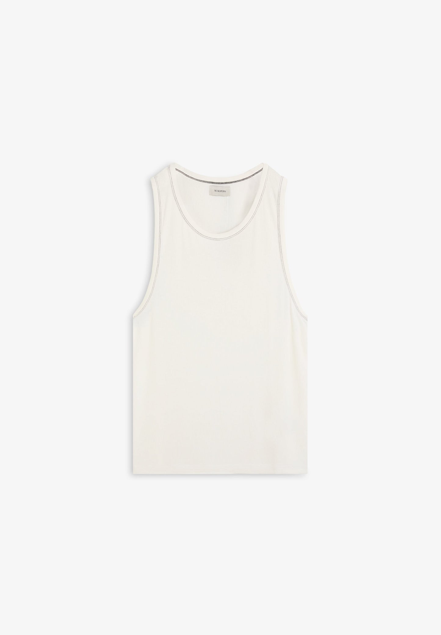 TANK TOP COM COSTURAS EM CONTRASTE