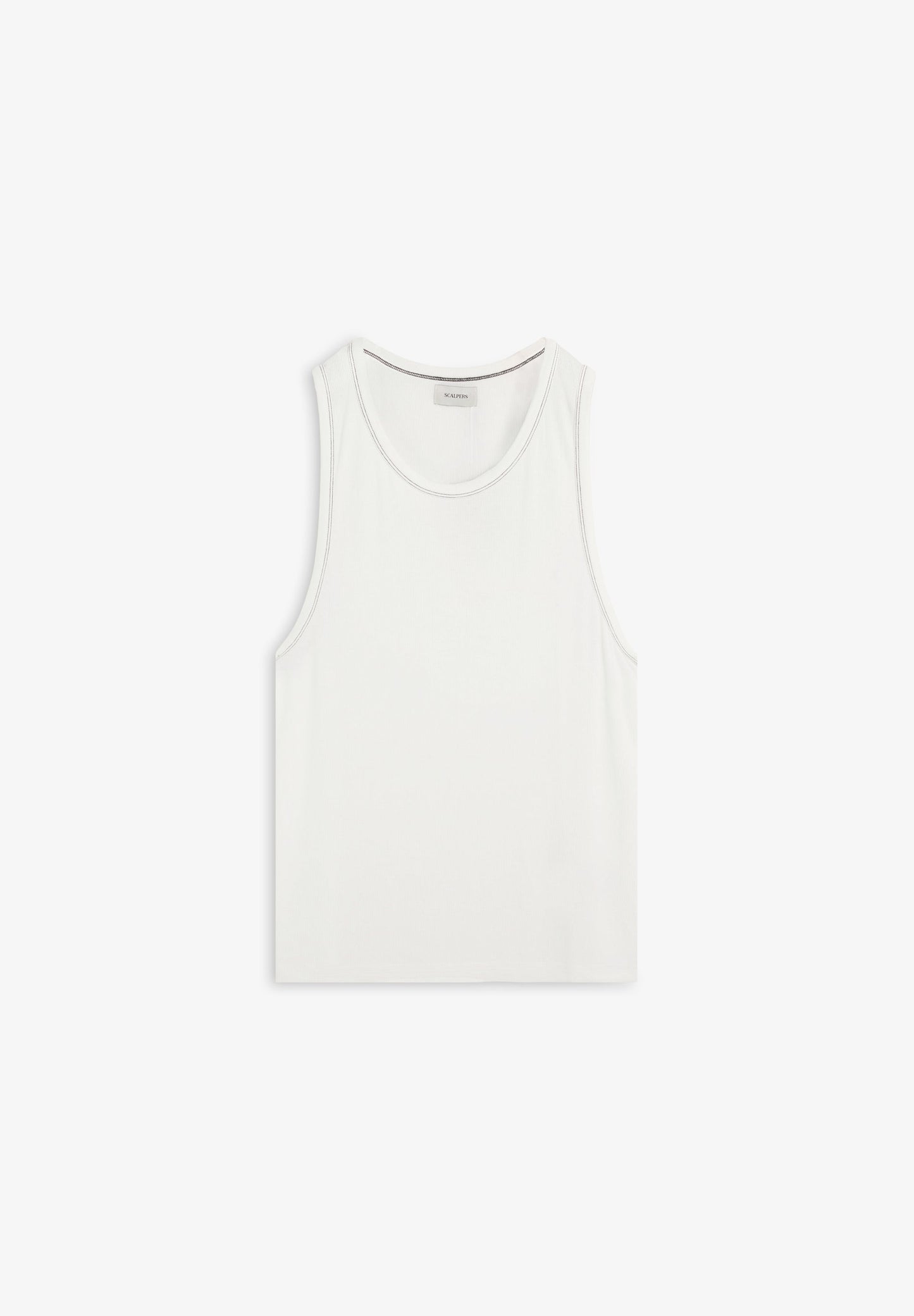TANK TOP COM COSTURAS EM CONTRASTE