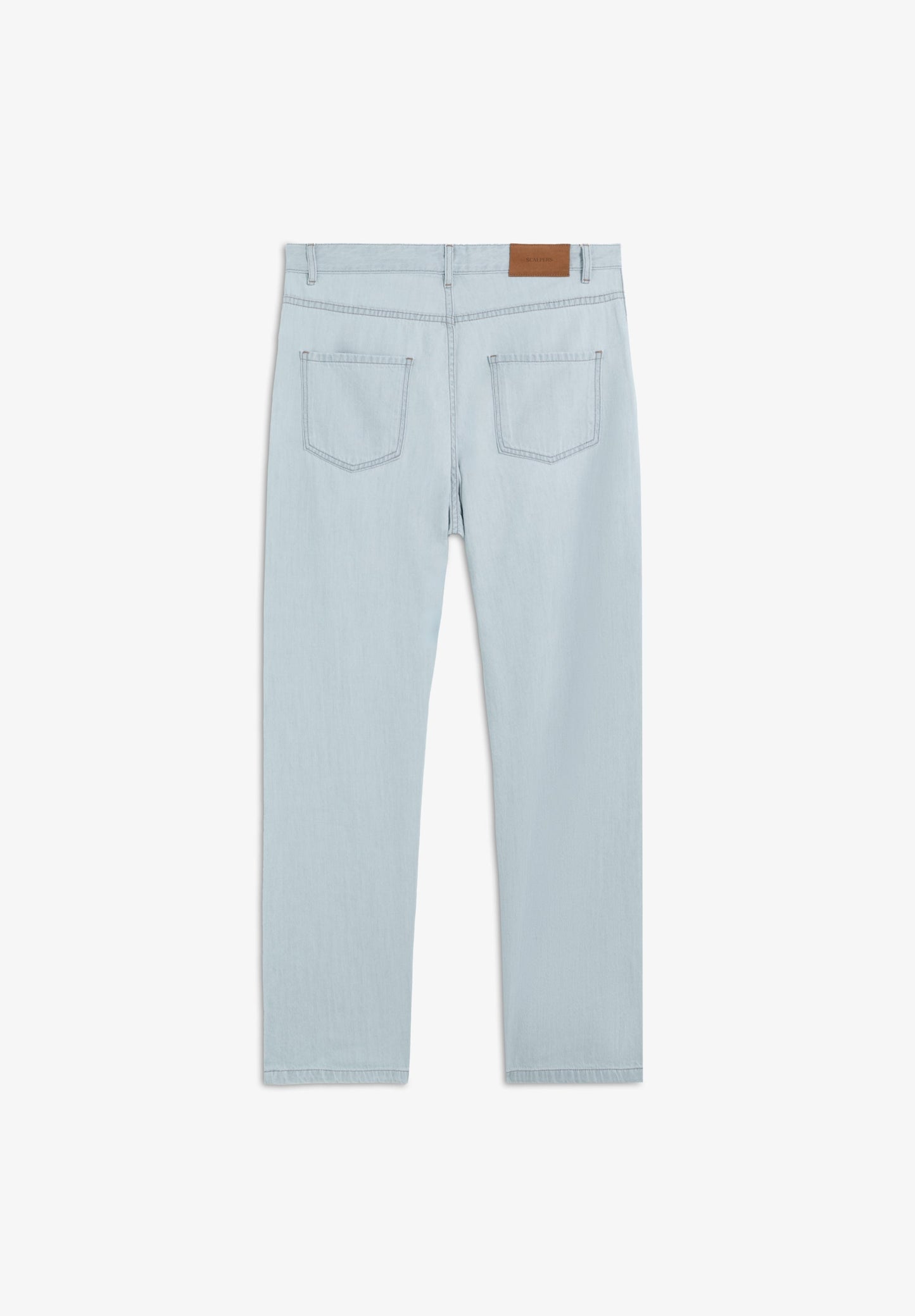 JEANS EM DENIM LEVE DE ALGODÃO