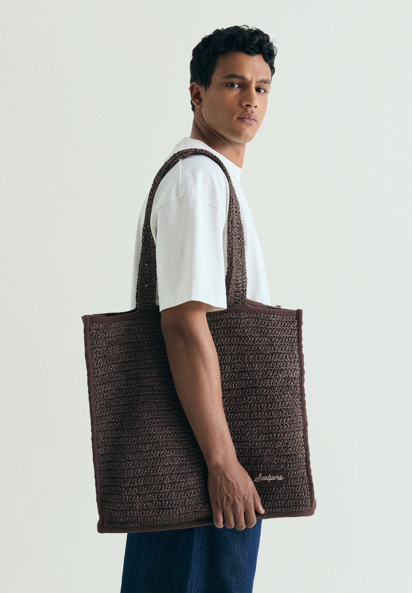 BOLSA SHOPPER TRANÇADA
