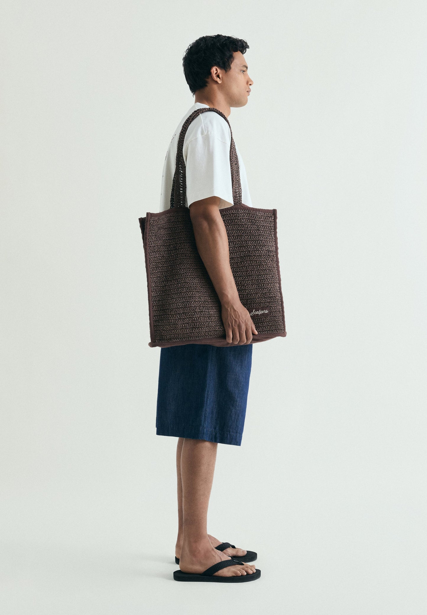 BOLSA SHOPPER TRANÇADA