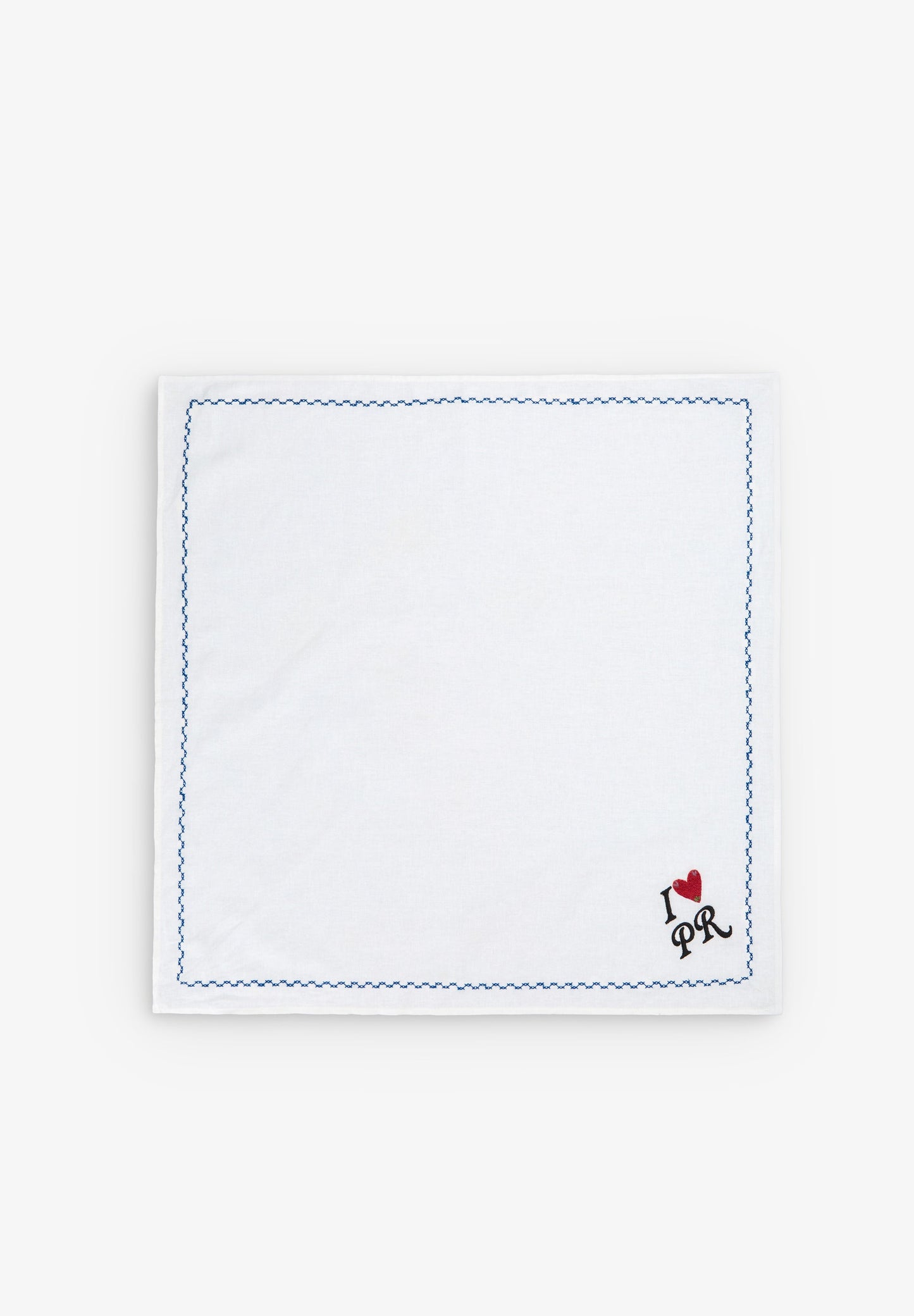 BANDANA ESTAMPADA DE ALGODÃO E LINHO