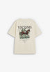 T-SHIRT COM PADRÃO HEAVY JERSEY