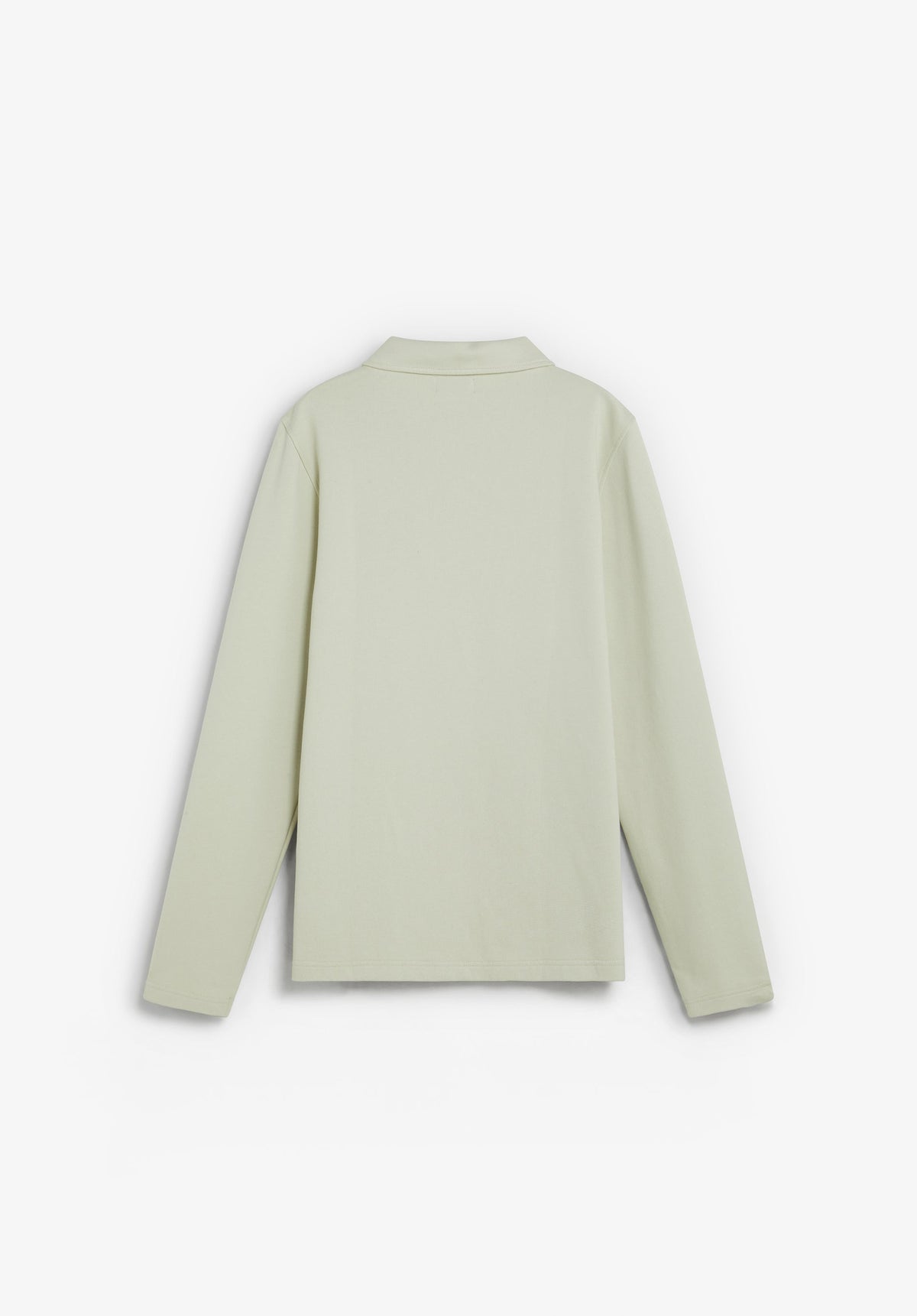 SWEATSHIRT COM COLARINHO DE POLO E PADRÃO