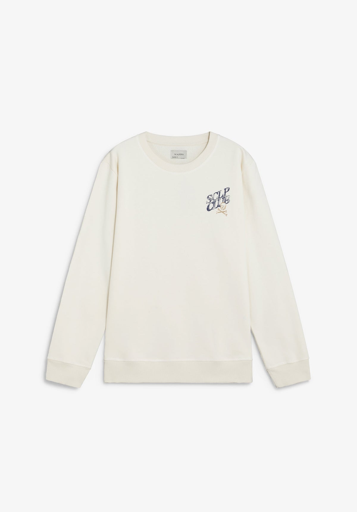 SWEATSHIRT COM PADRÃO EM CONTRASTE