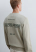 SWEATSHIRT COM PADRÃO A CONTRASTAR