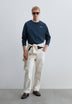 SWEATSHIRT COM PADRÃO A CONTRASTAR