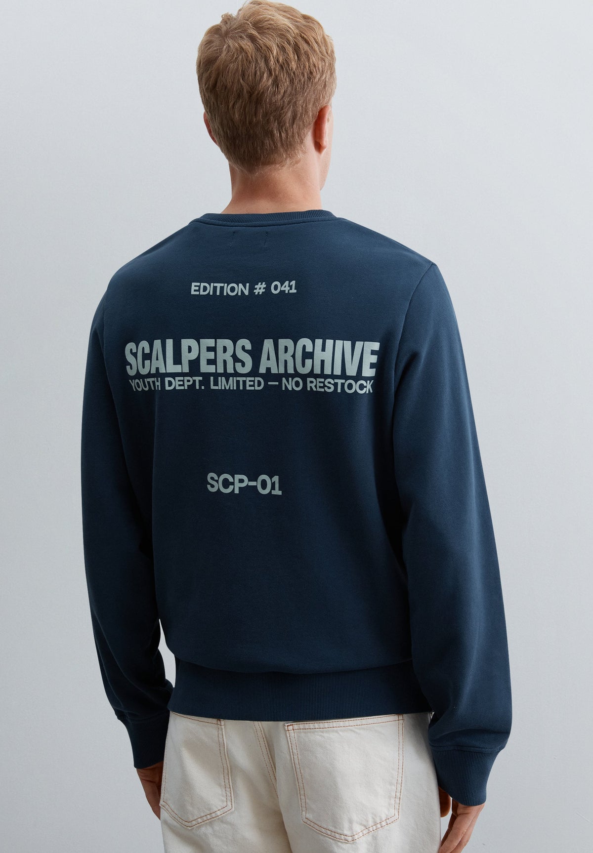 SWEATSHIRT COM PADRÃO A CONTRASTAR