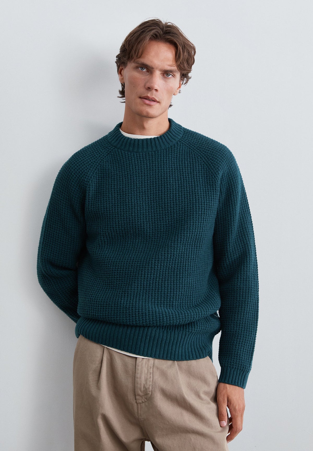 SWEATER DE MALHA WAFFLE