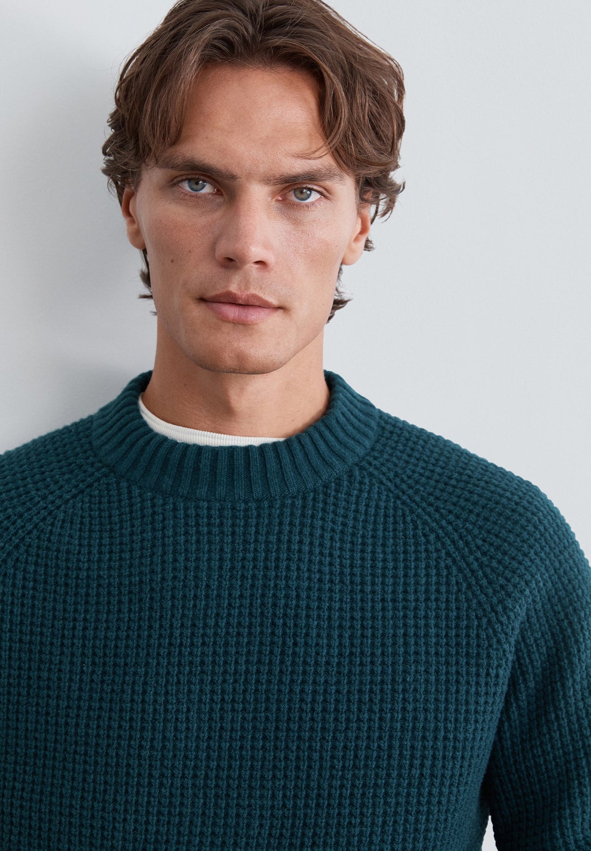 SWEATER DE MALHA WAFFLE