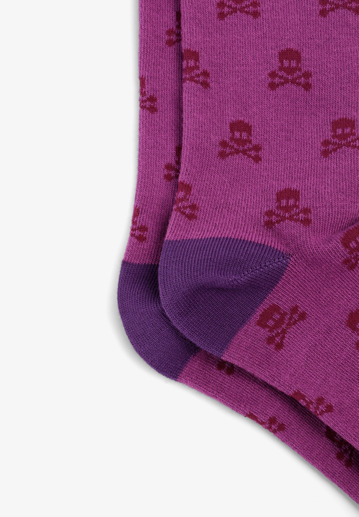 MEIAS COM PADRÃO DE SKULLS