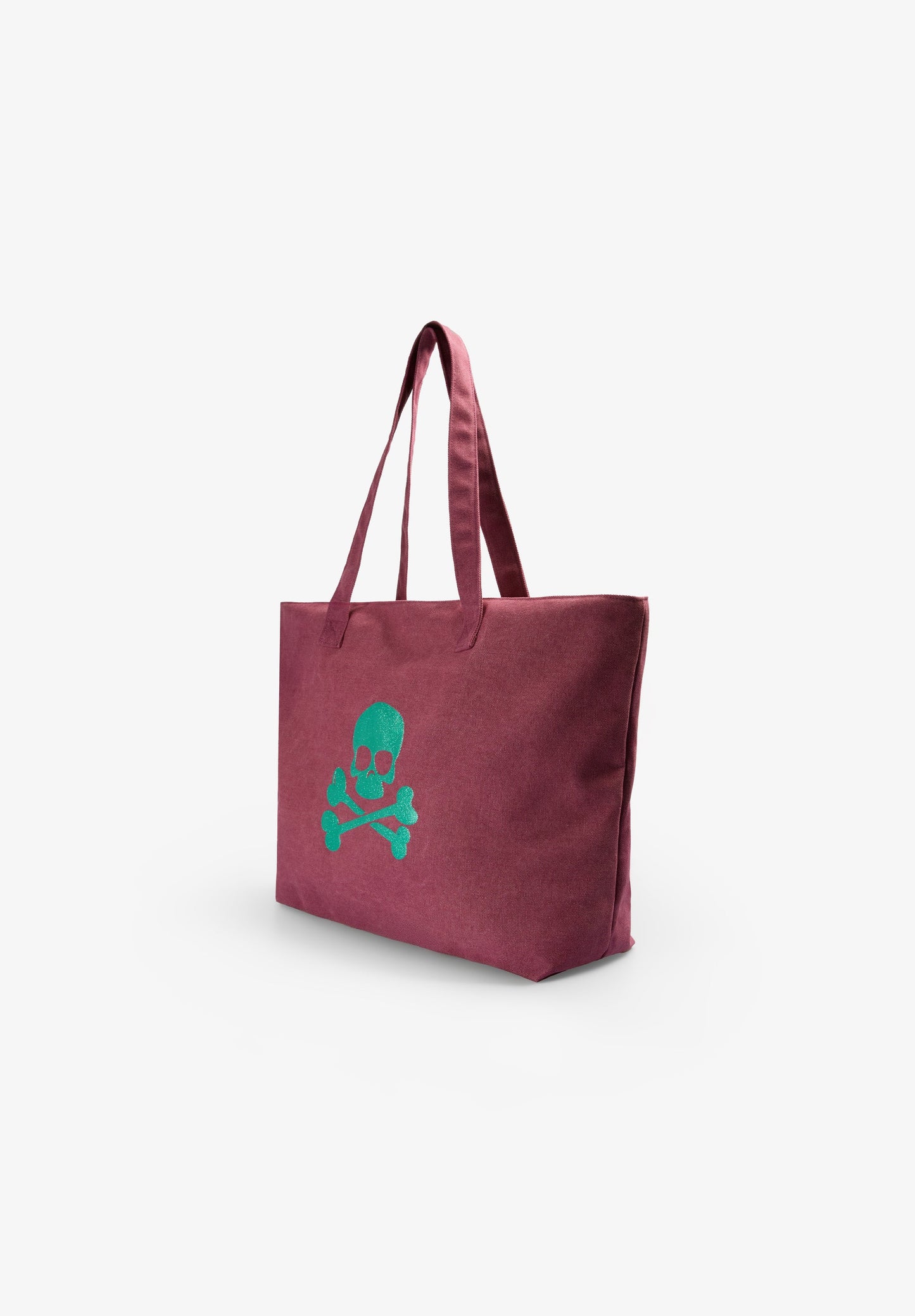 SACO SHOPPER CAVEIRA COM GLITTER