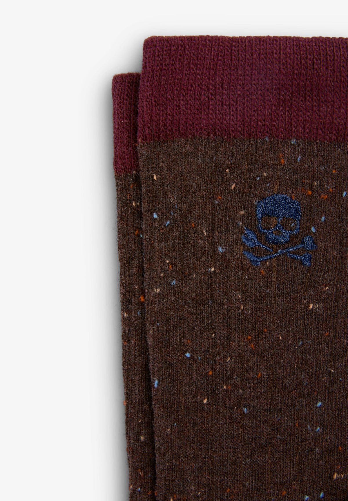 MEIAS CANELADAS COM SKULL