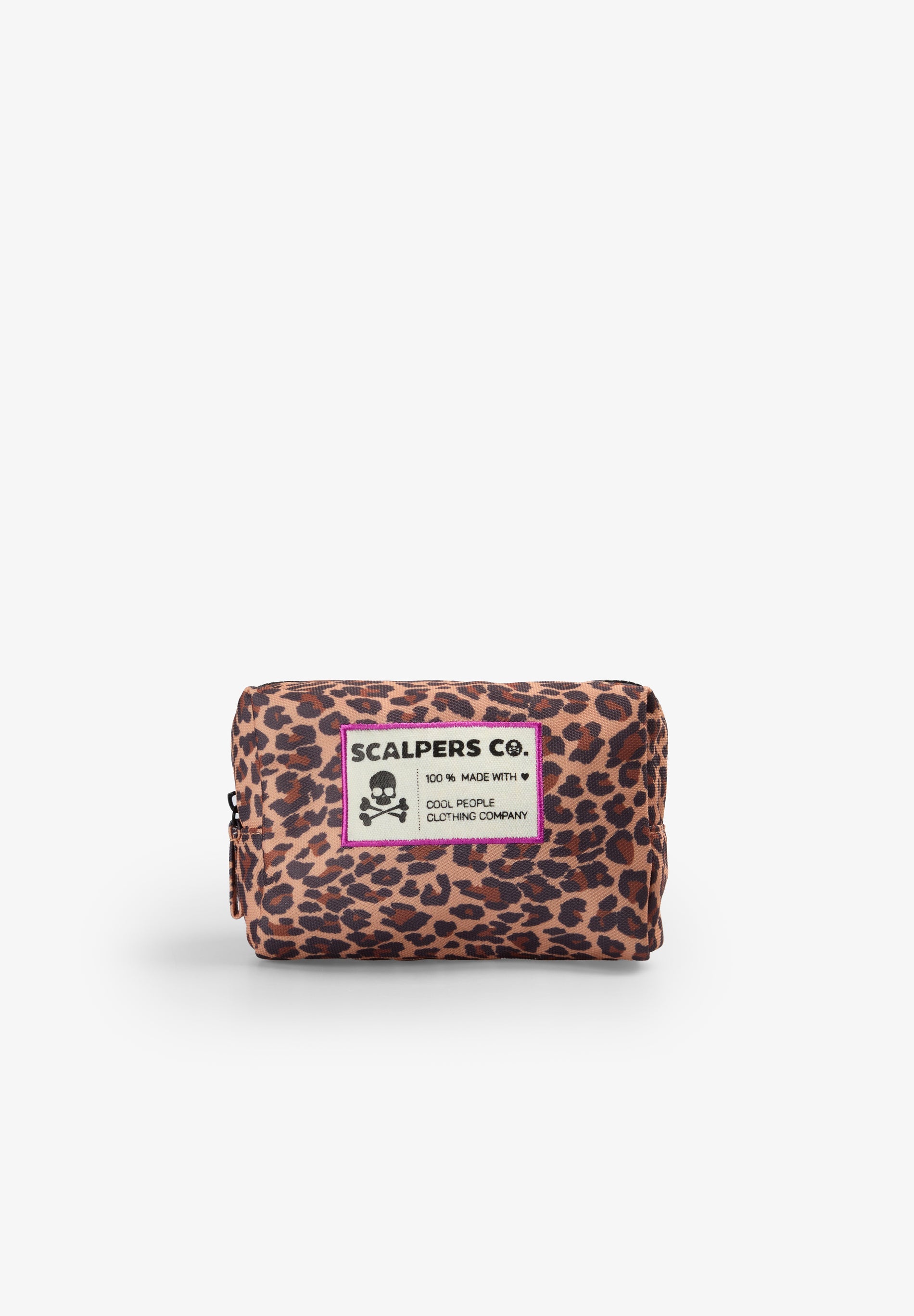 NECESSAIRE ESTAMPADO ANIMAL REMENDO FRONTAL