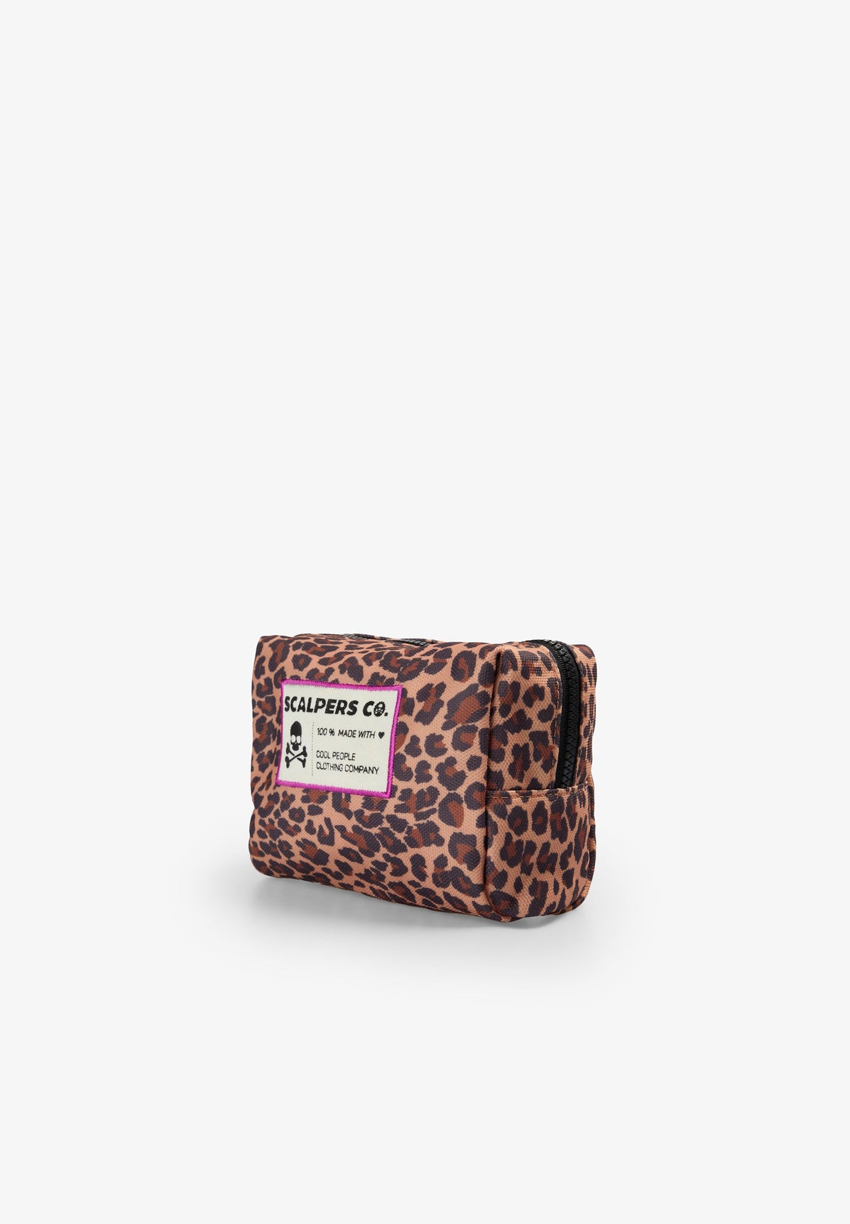 NECESSAIRE ESTAMPADO ANIMAL REMENDO FRONTAL