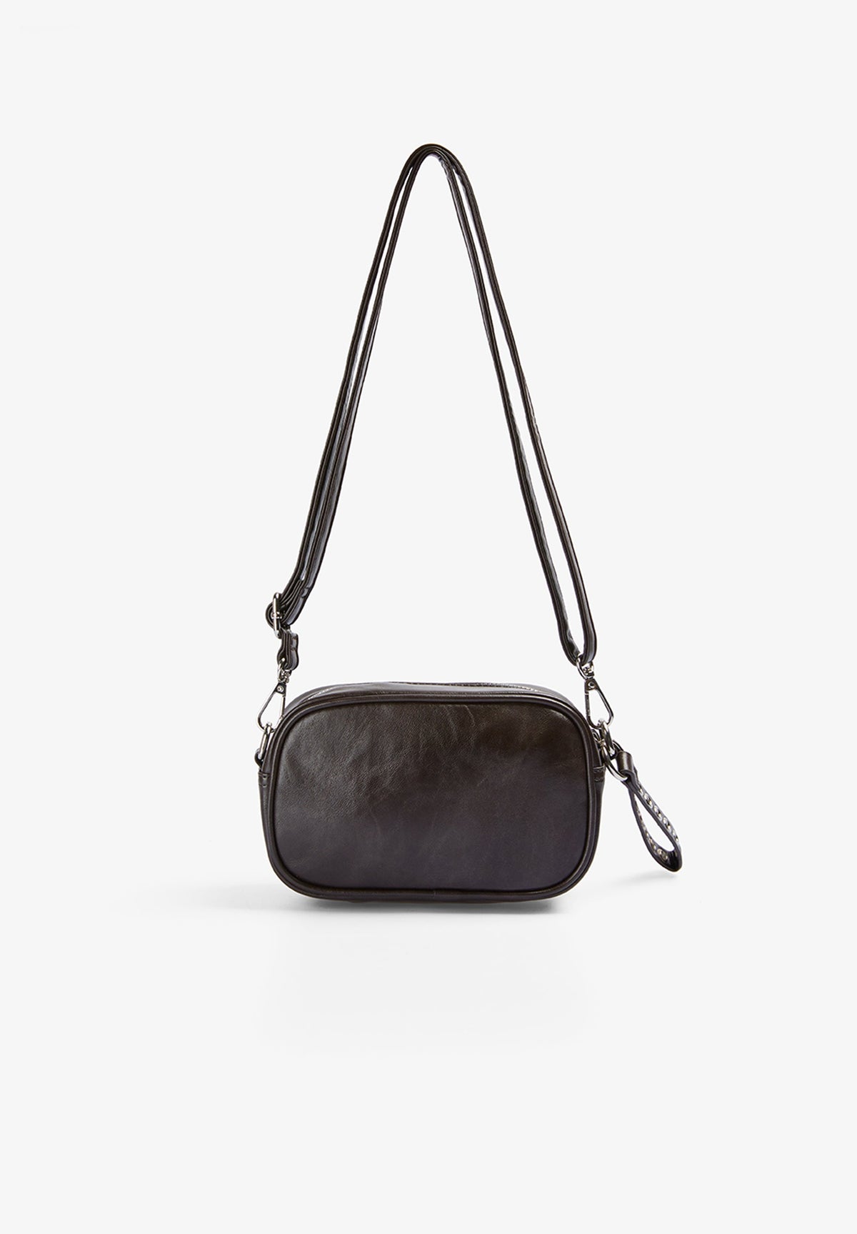 BOLSA A TIRACOLO EFEITO PELE