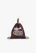 MOCHILA SACO COM PADRÃO FRONTAL