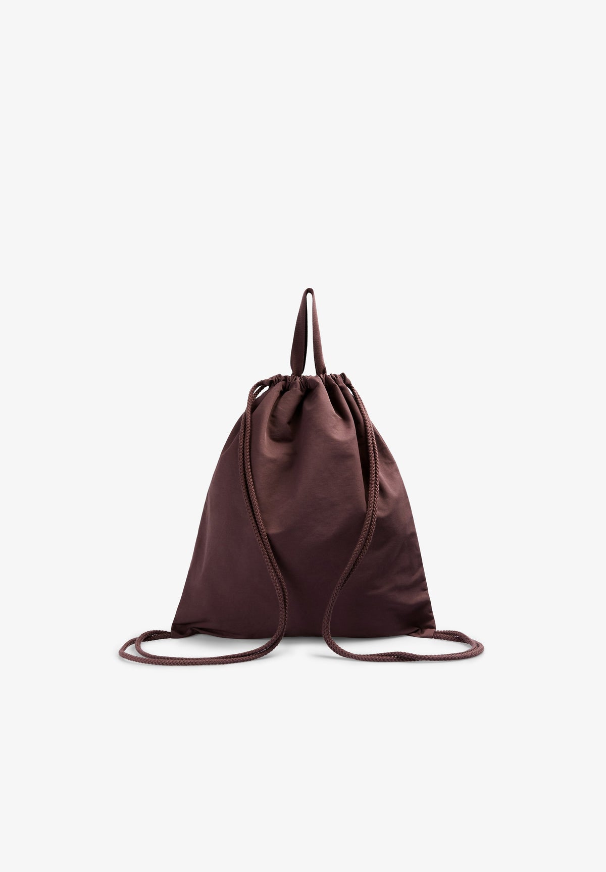 MOCHILA SACO COM PADRÃO FRONTAL