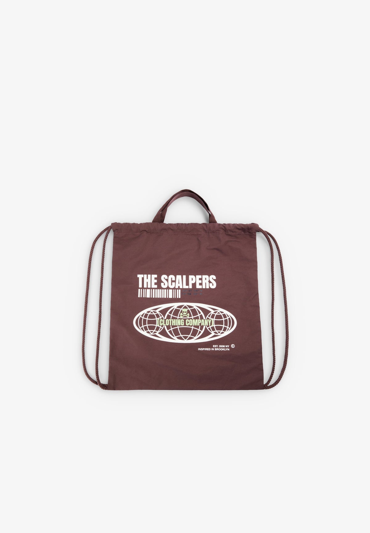 MOCHILA SACO COM PADRÃO FRONTAL