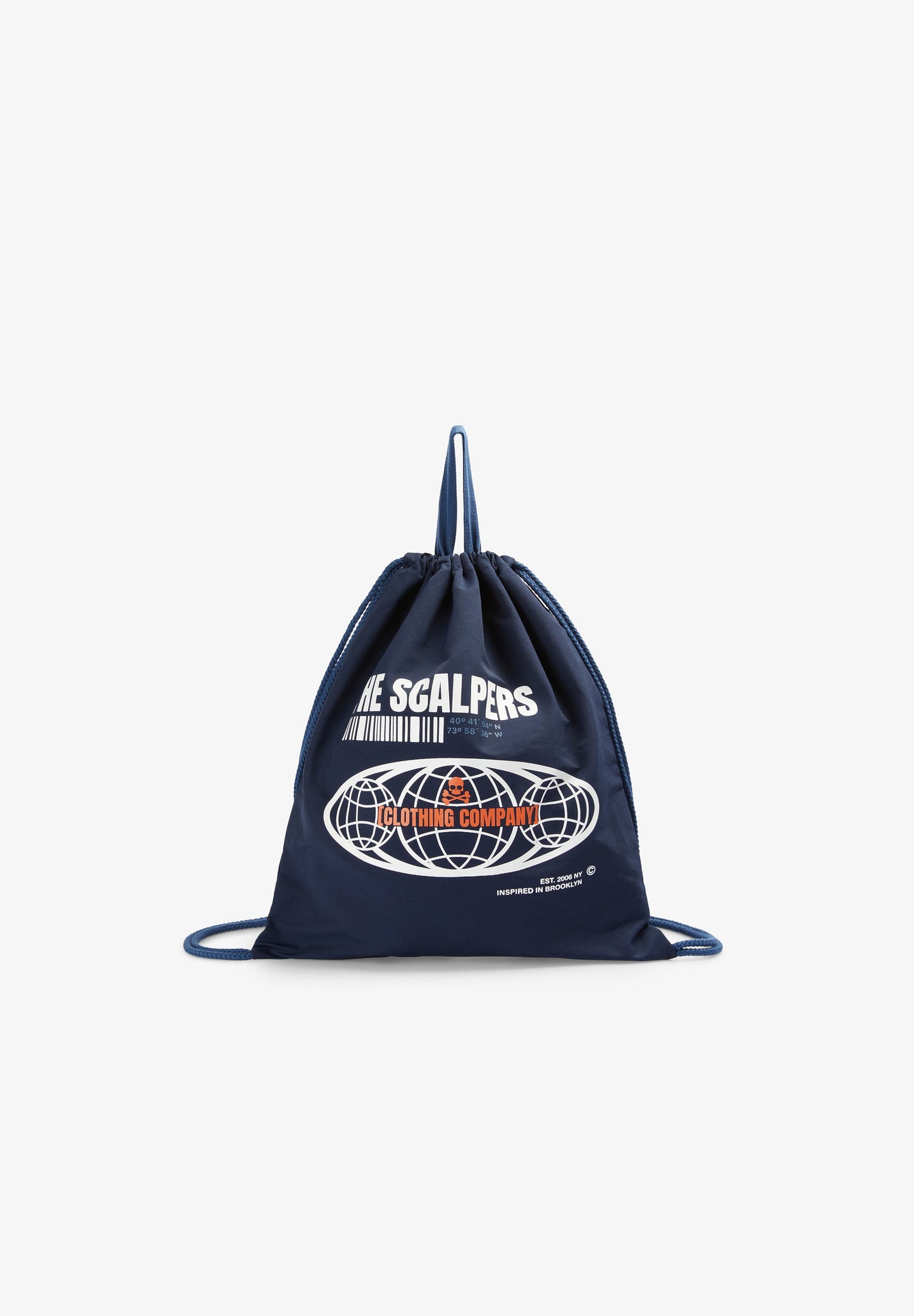 MOCHILA SACO COM PADRÃO FRONTAL