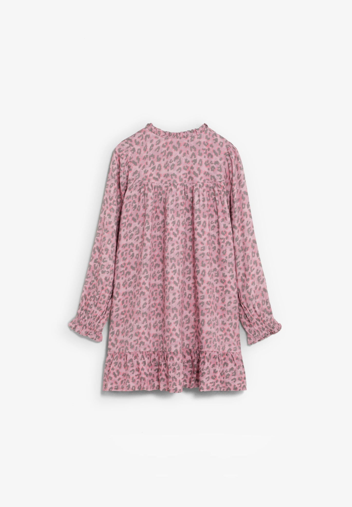 VESTIDO MANGA COMPRIDA ESTAMPADO ANIMAL