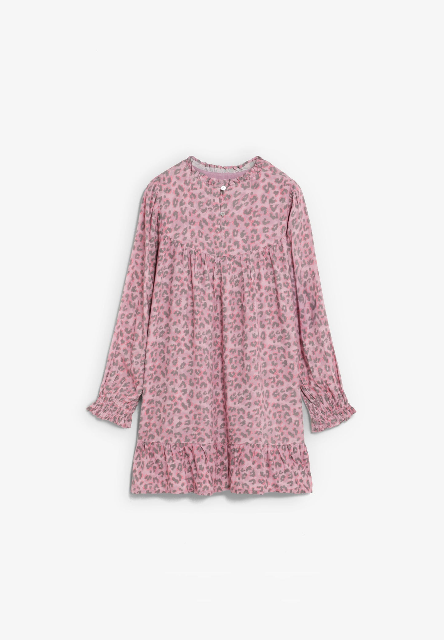 VESTIDO MANGA COMPRIDA ESTAMPADO ANIMAL