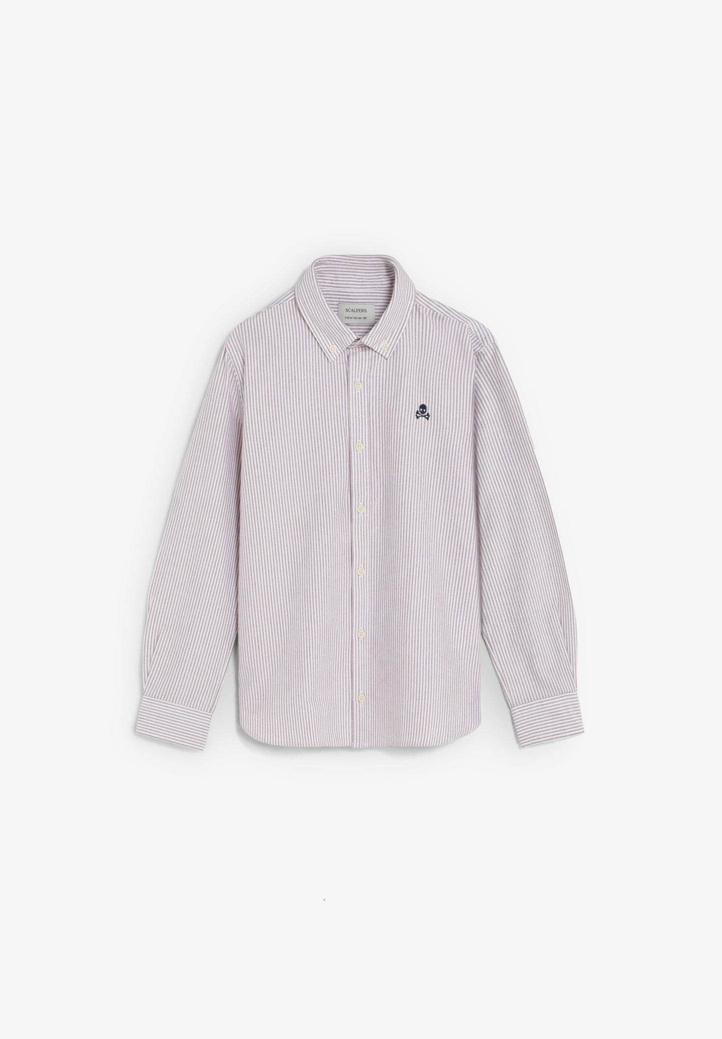 CAMISA OXFORD ÀS RISCAS