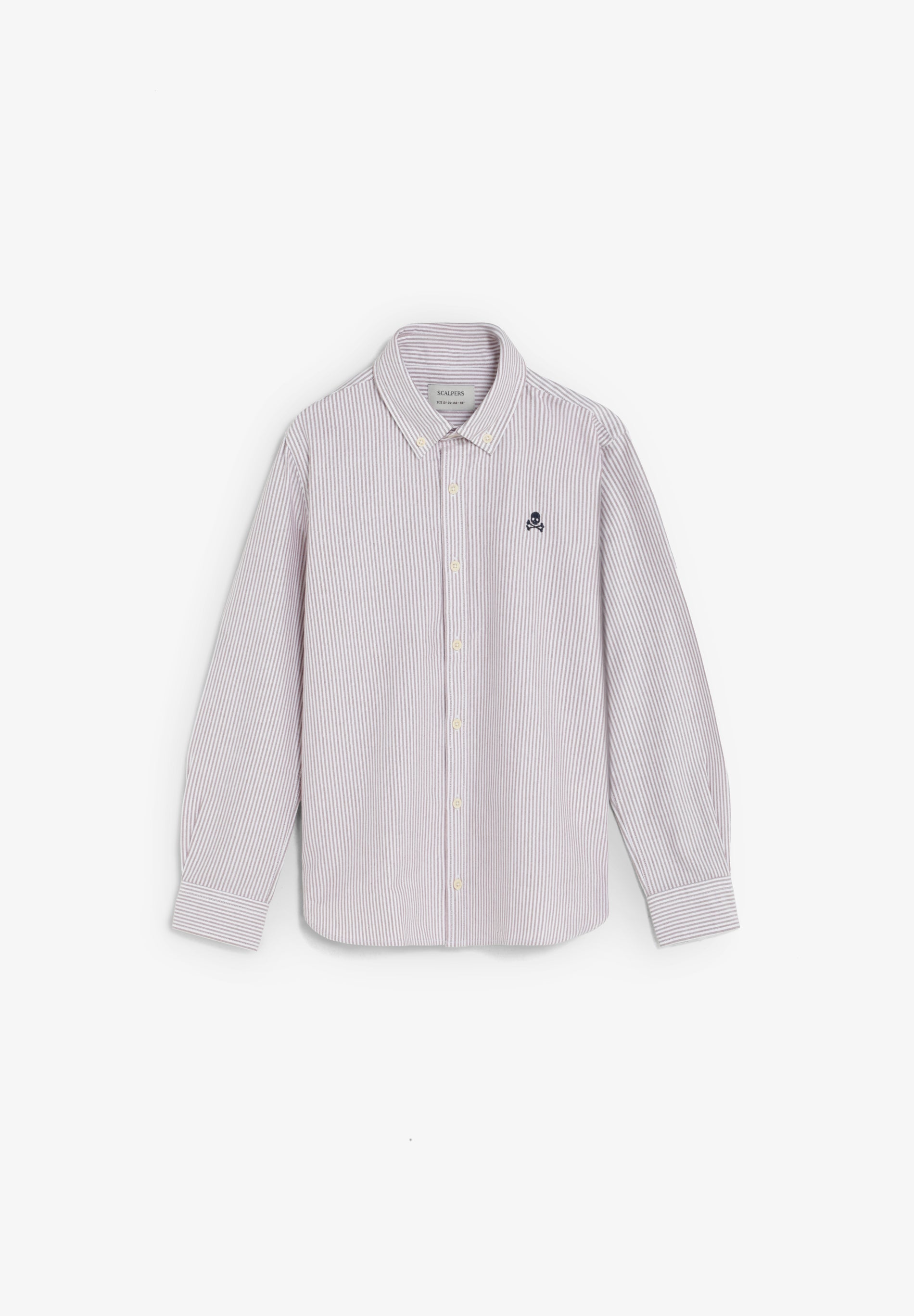 CAMISA OXFORD ÀS RISCAS