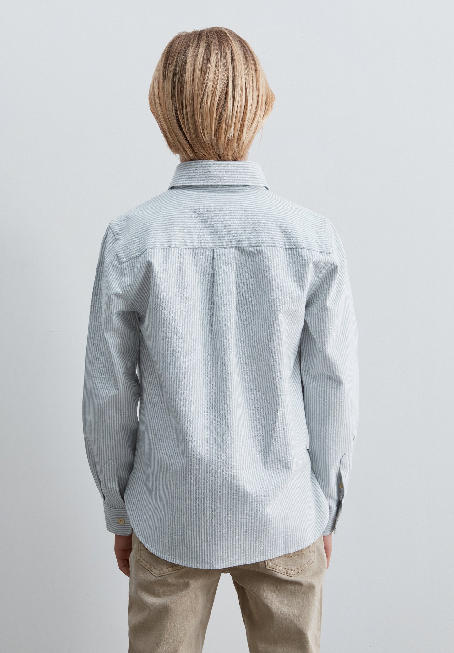 CAMISA OXFORD ÀS RISCAS