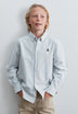 CAMISA OXFORD ÀS RISCAS