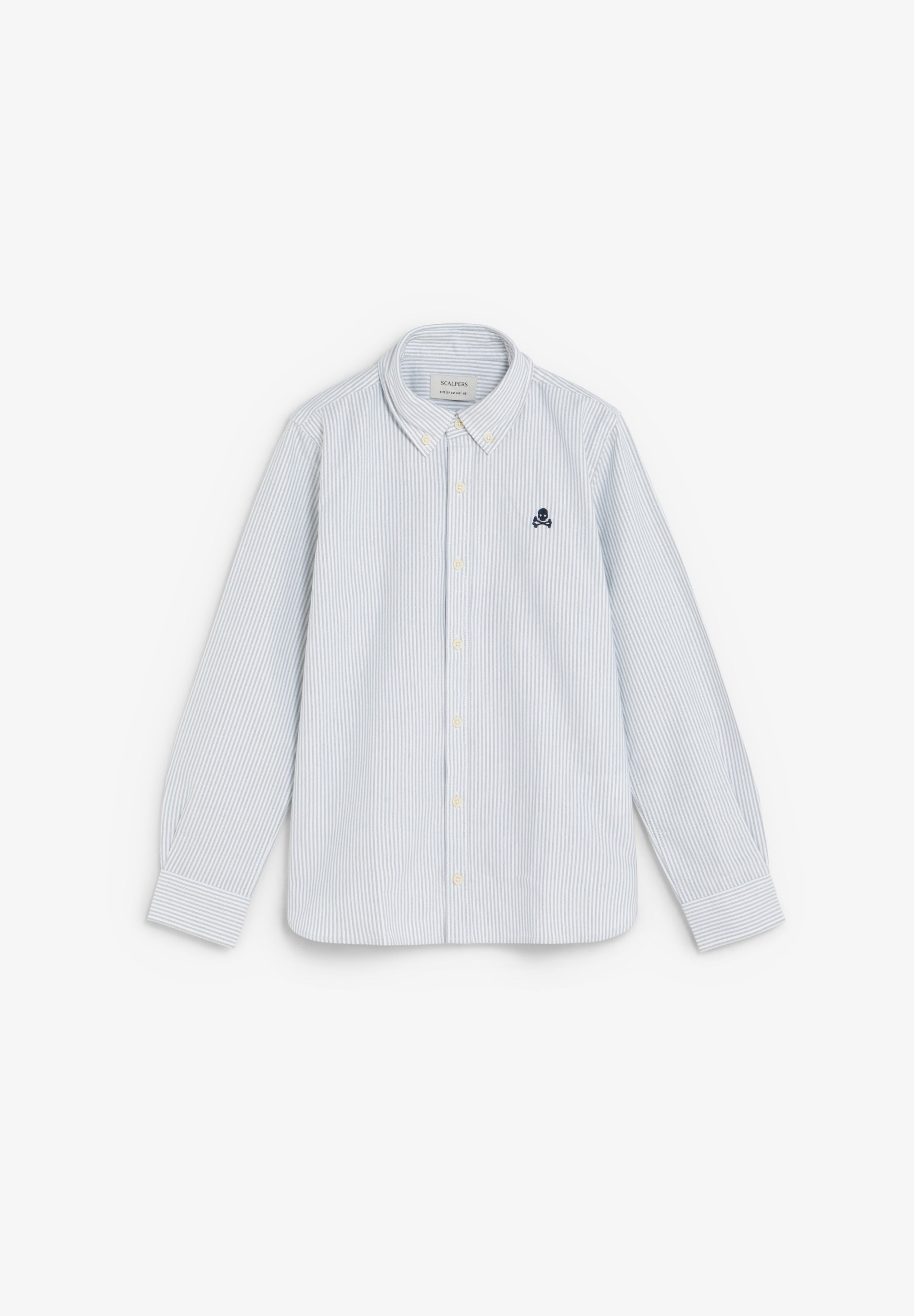 CAMISA OXFORD ÀS RISCAS