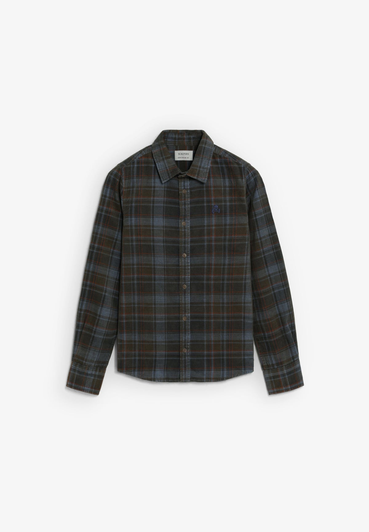 CAMISA DE BOMBAZINA E PADRÃO DE XADREZ