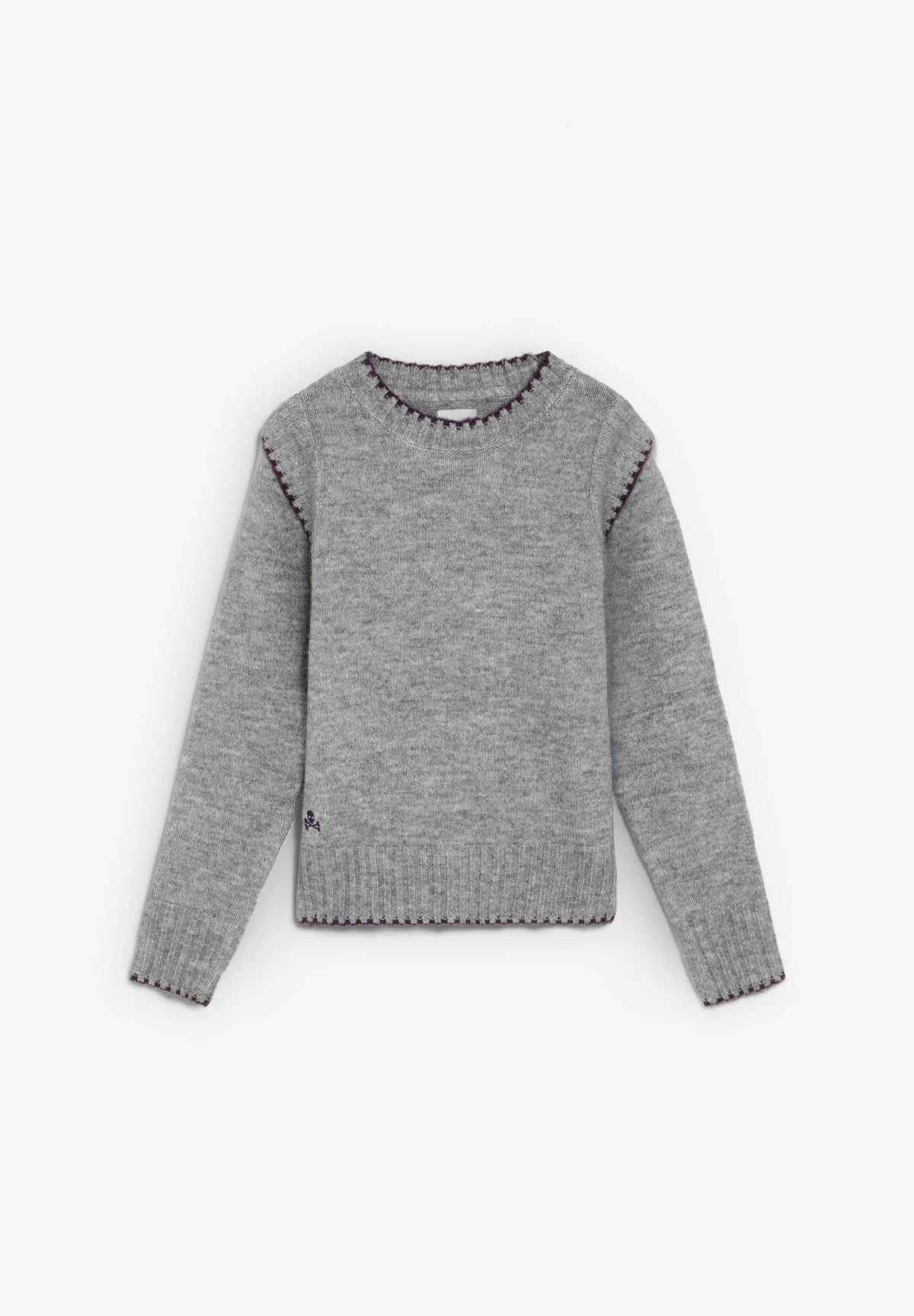 SWEATER COSTURAS EM CONTRASTE