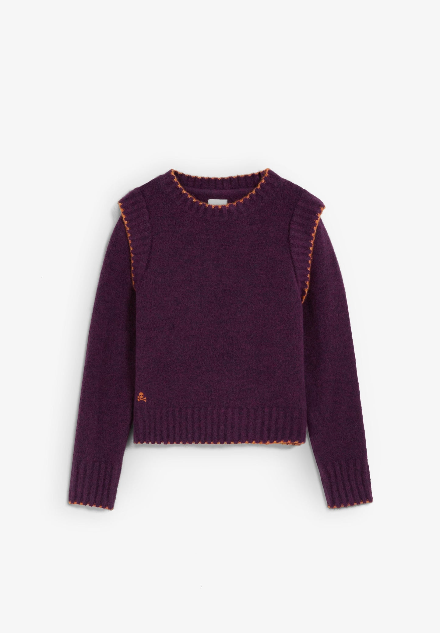 SWEATER COSTURAS EM CONTRASTE