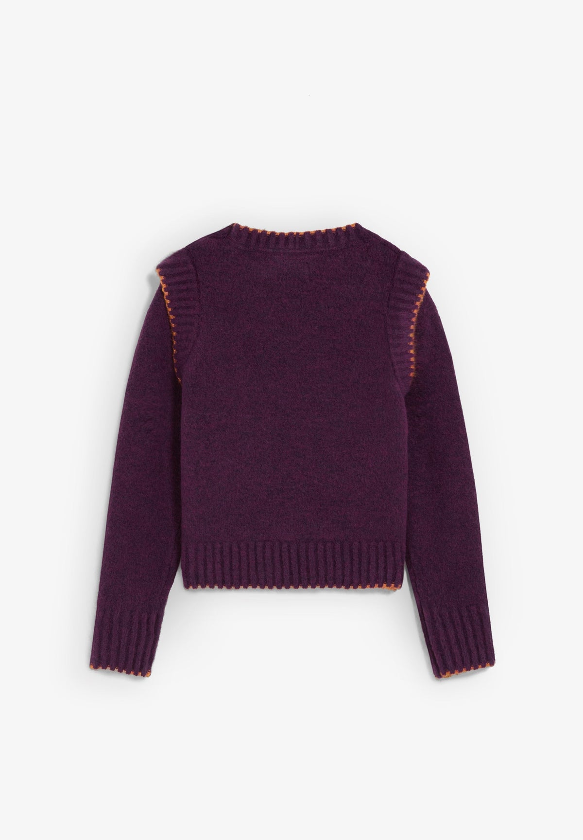 SWEATER COSTURAS EM CONTRASTE