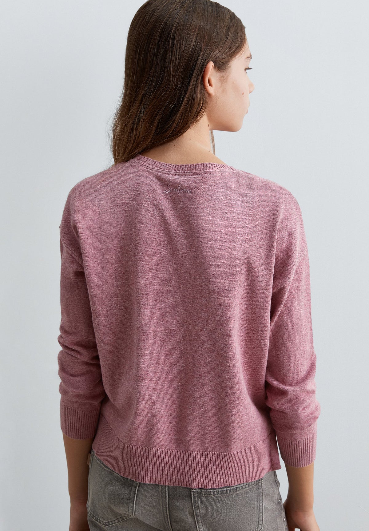 SWEATER SKULL COM GLITTER