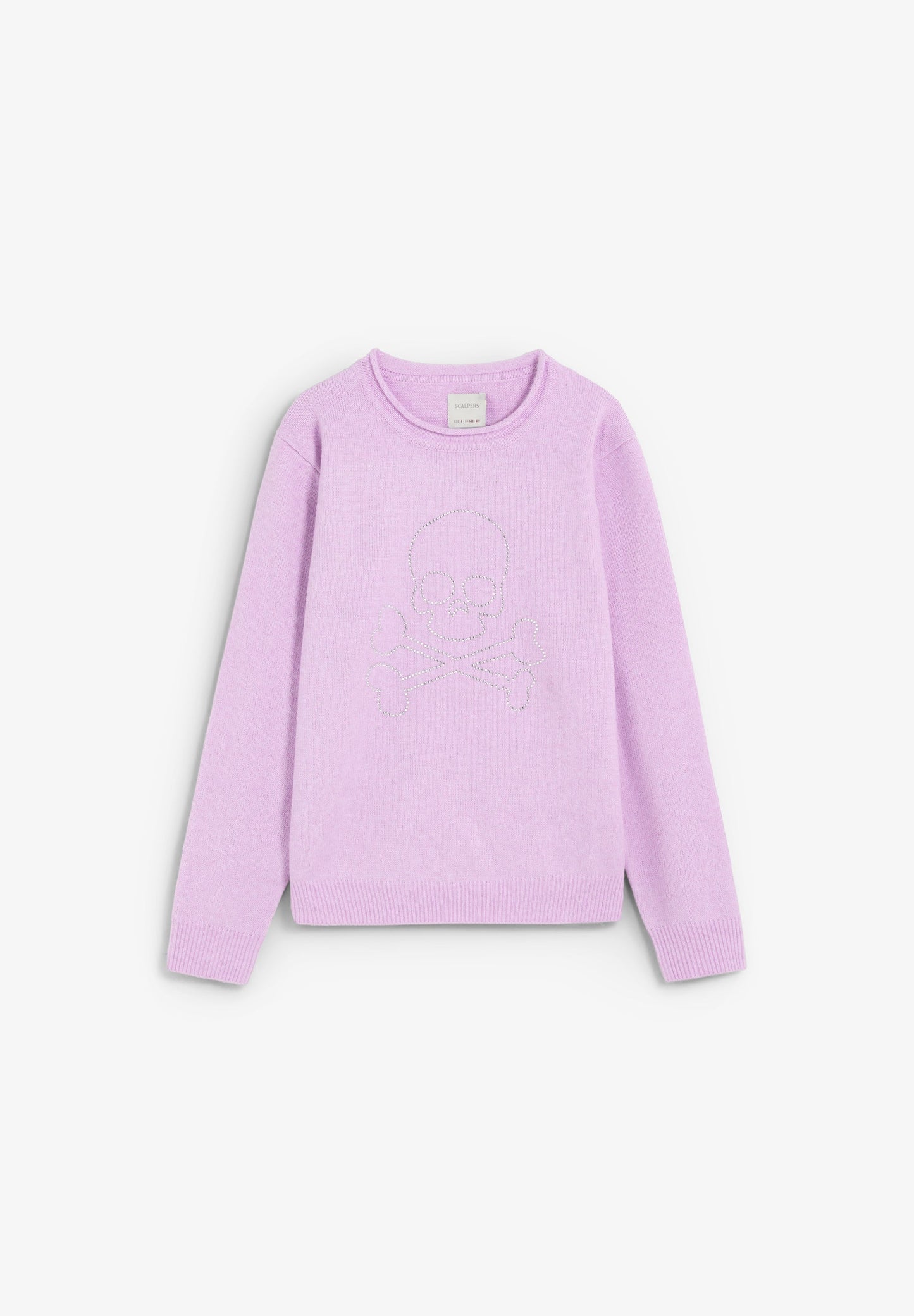 SWEATER COM SKULL DE STRASS