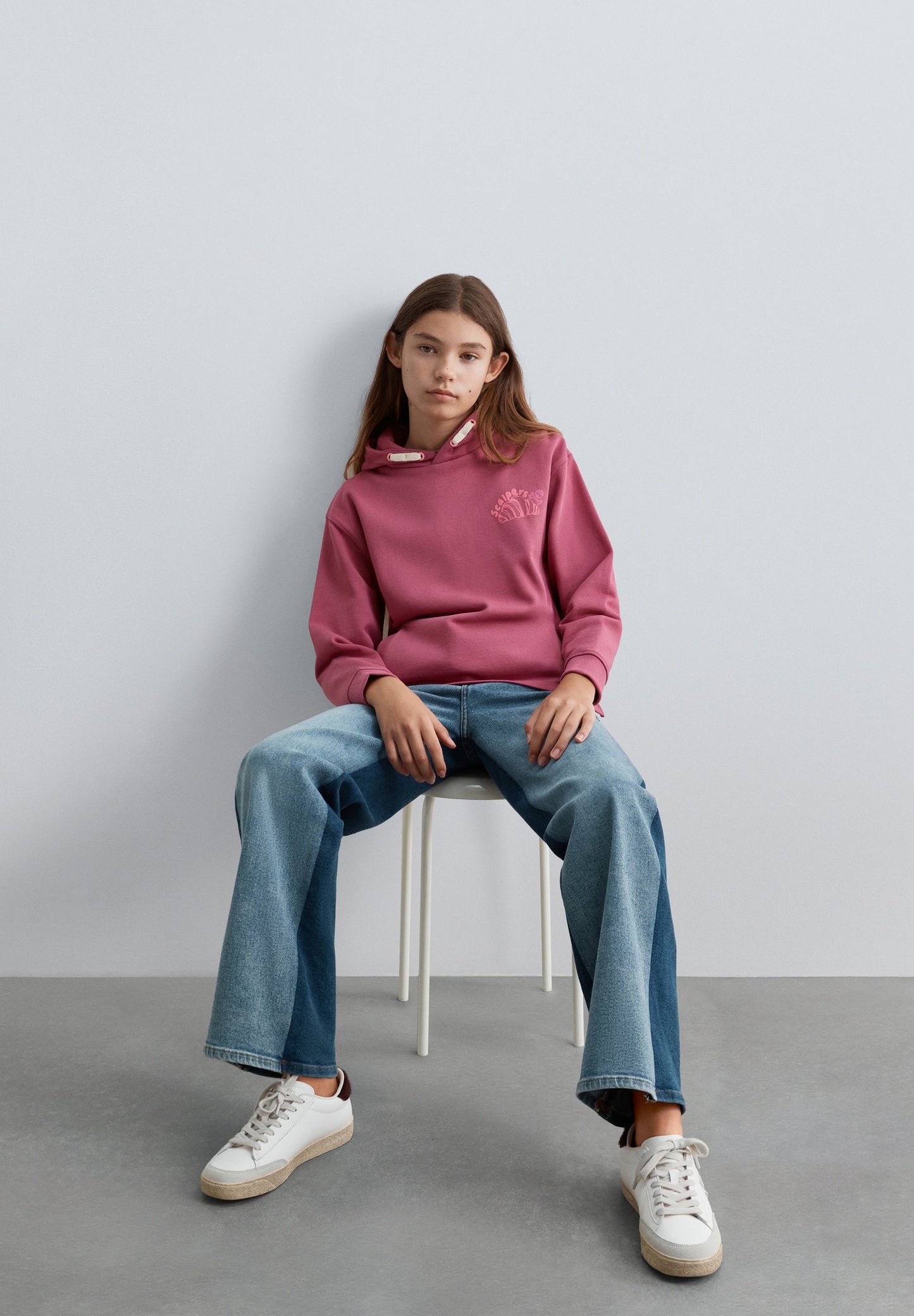 SWEATSHIRT COM PADRÃO CROISSANT