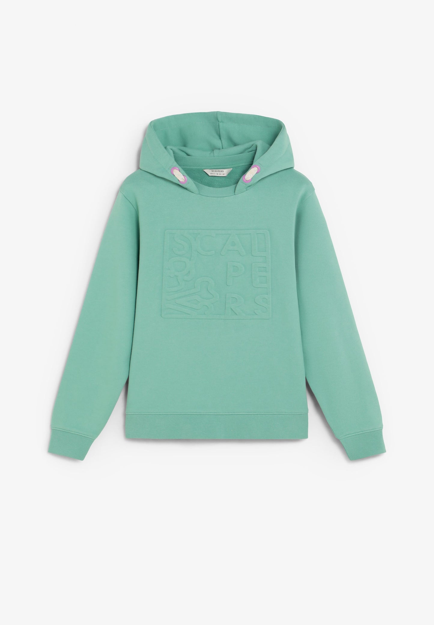 SWEATSHIRT COM CAPUZ EM RELEVO
