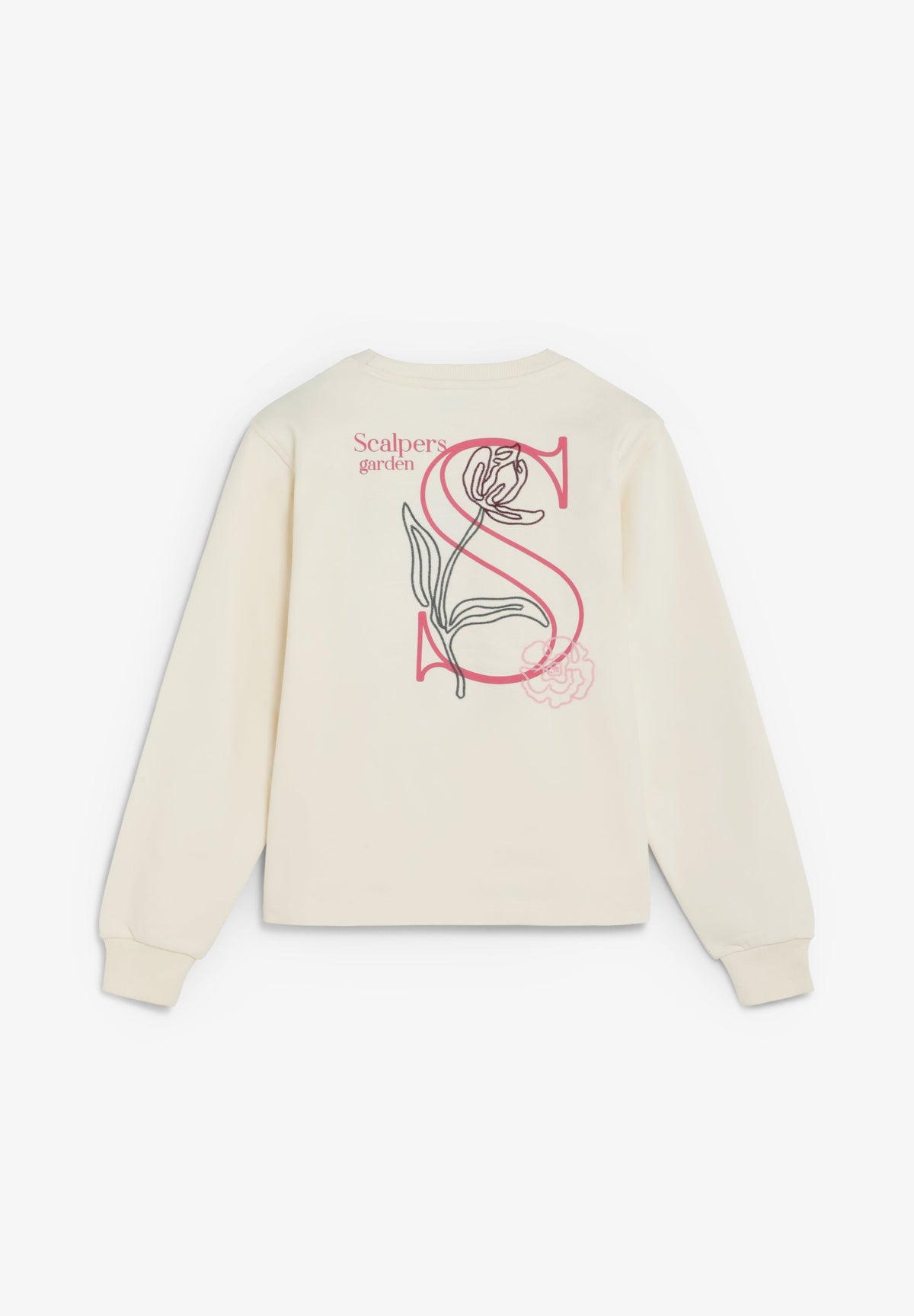 SWEATSHIRT COM BORDADO FLORAL